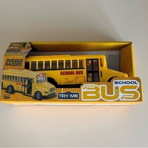 Source Unknown Rugged Racers School Bus Toy